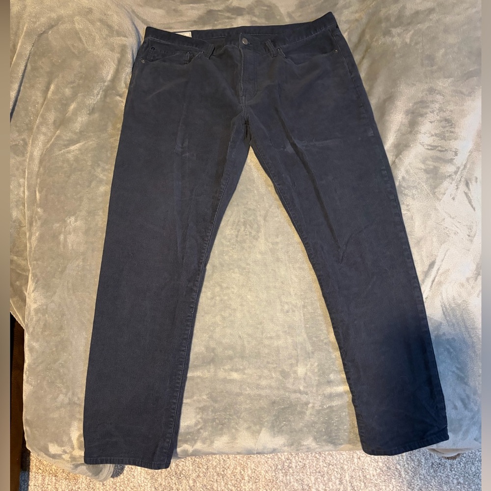 GAP Men's Dark Gray Corduroy Pants
